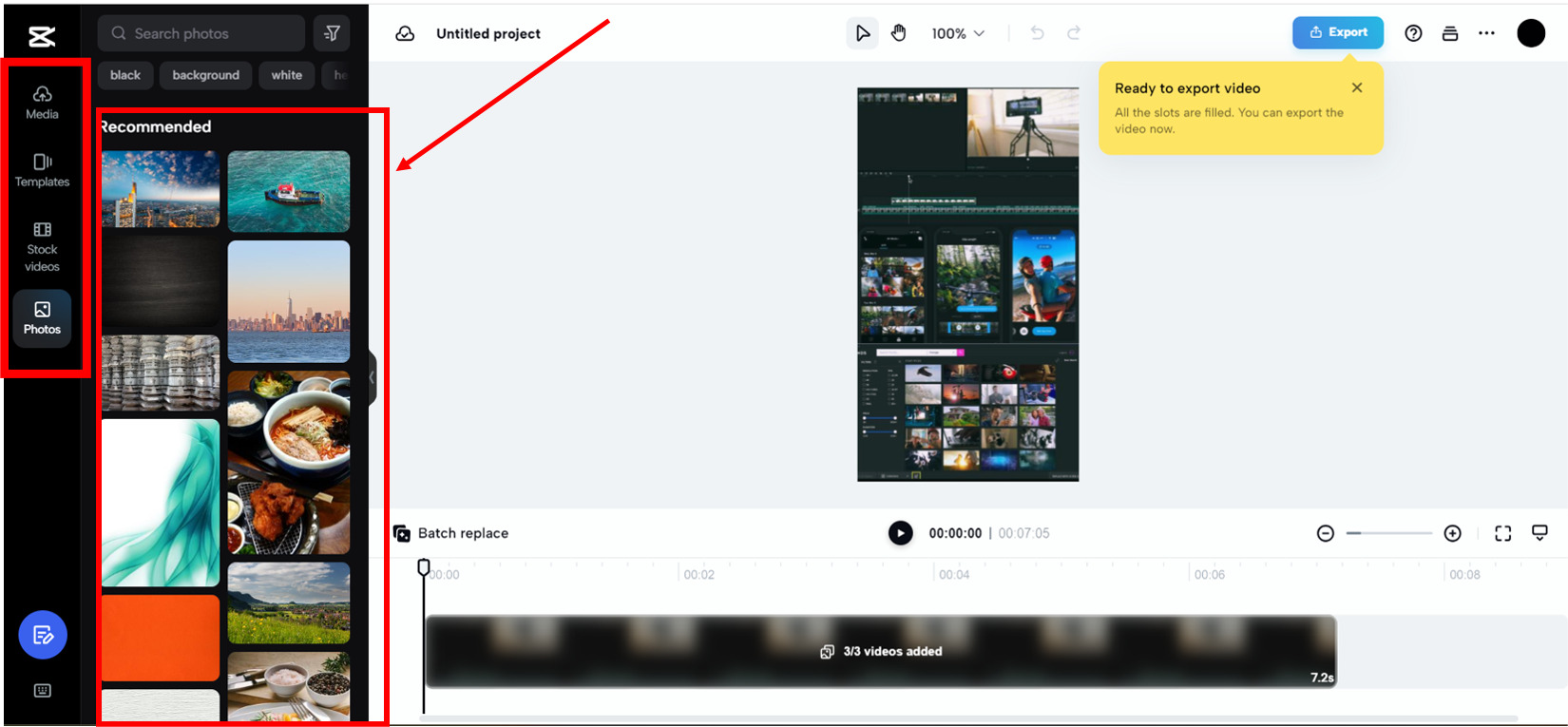 Edit media