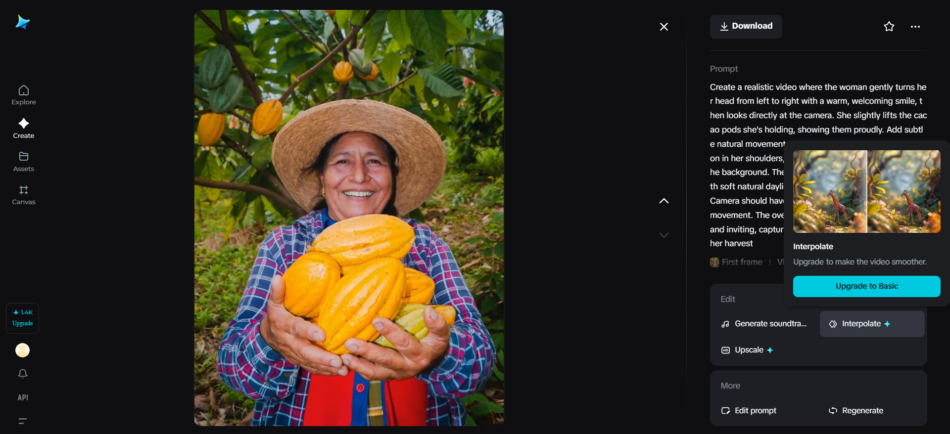 Interpolación de fotogramas