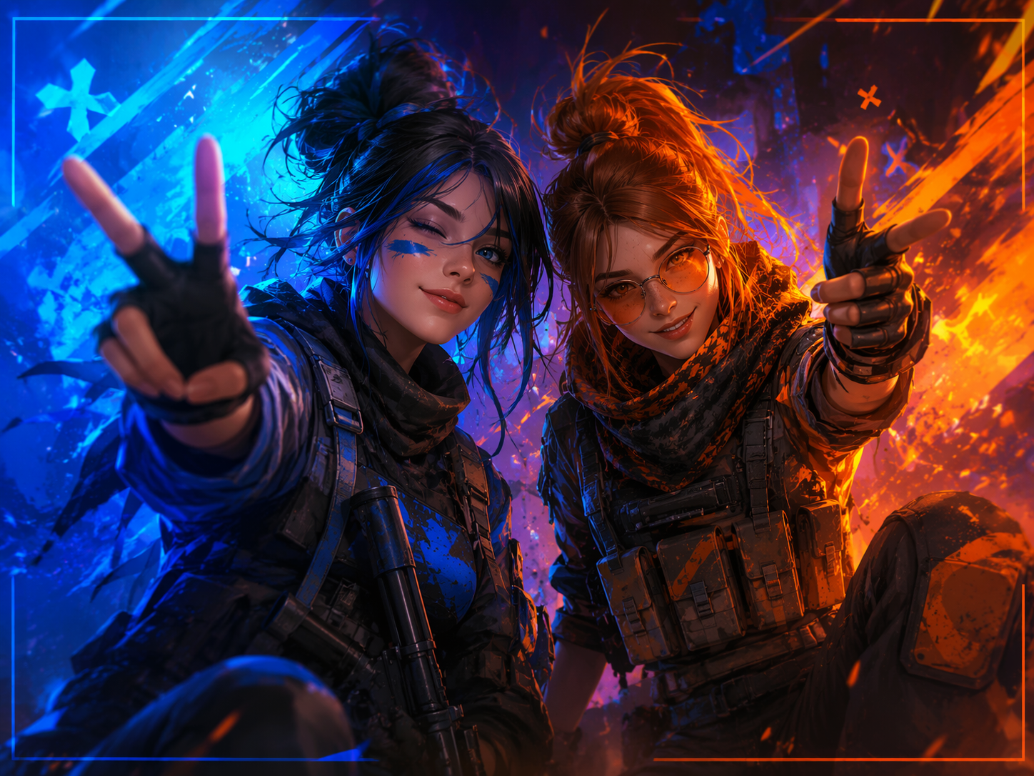 Dreamina free fire duo prompt ChatGPT prompt example 2