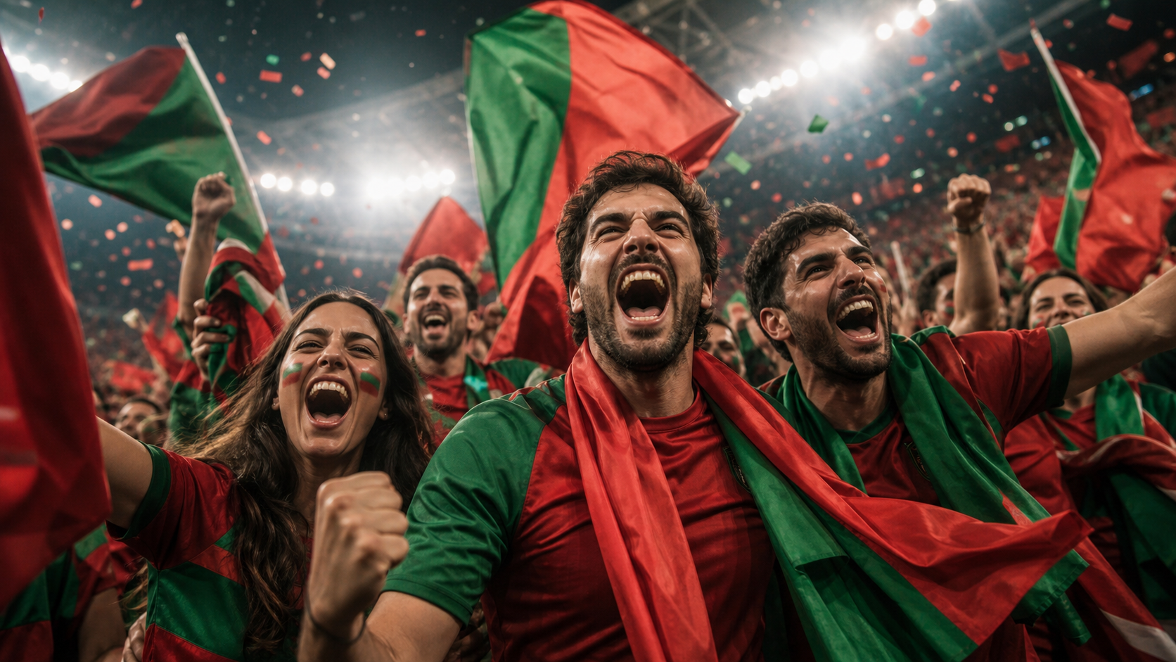 Direção do vídeo do fã de portugal