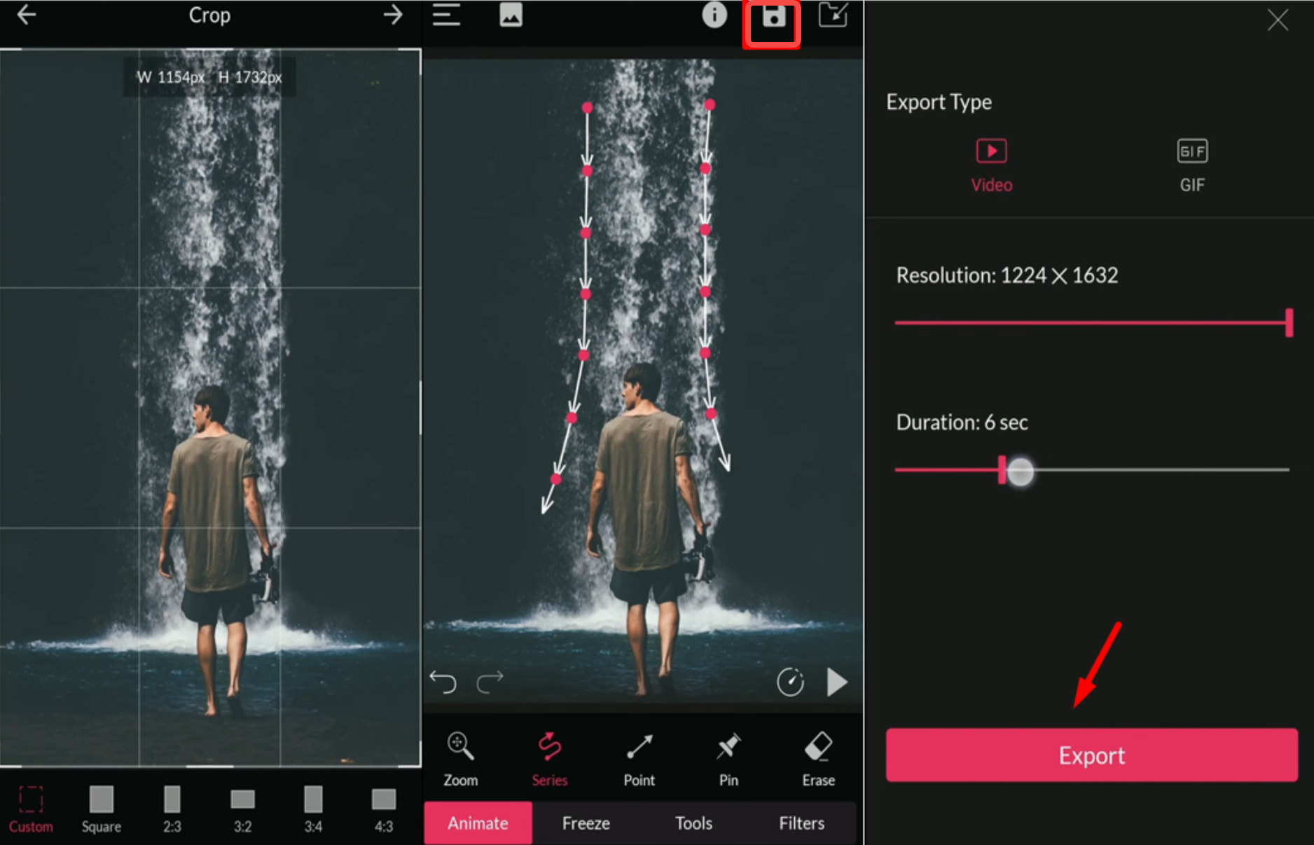 Android 'de animasyonlu bir görüntünün nasıl oluşturulacağını gösteren resim