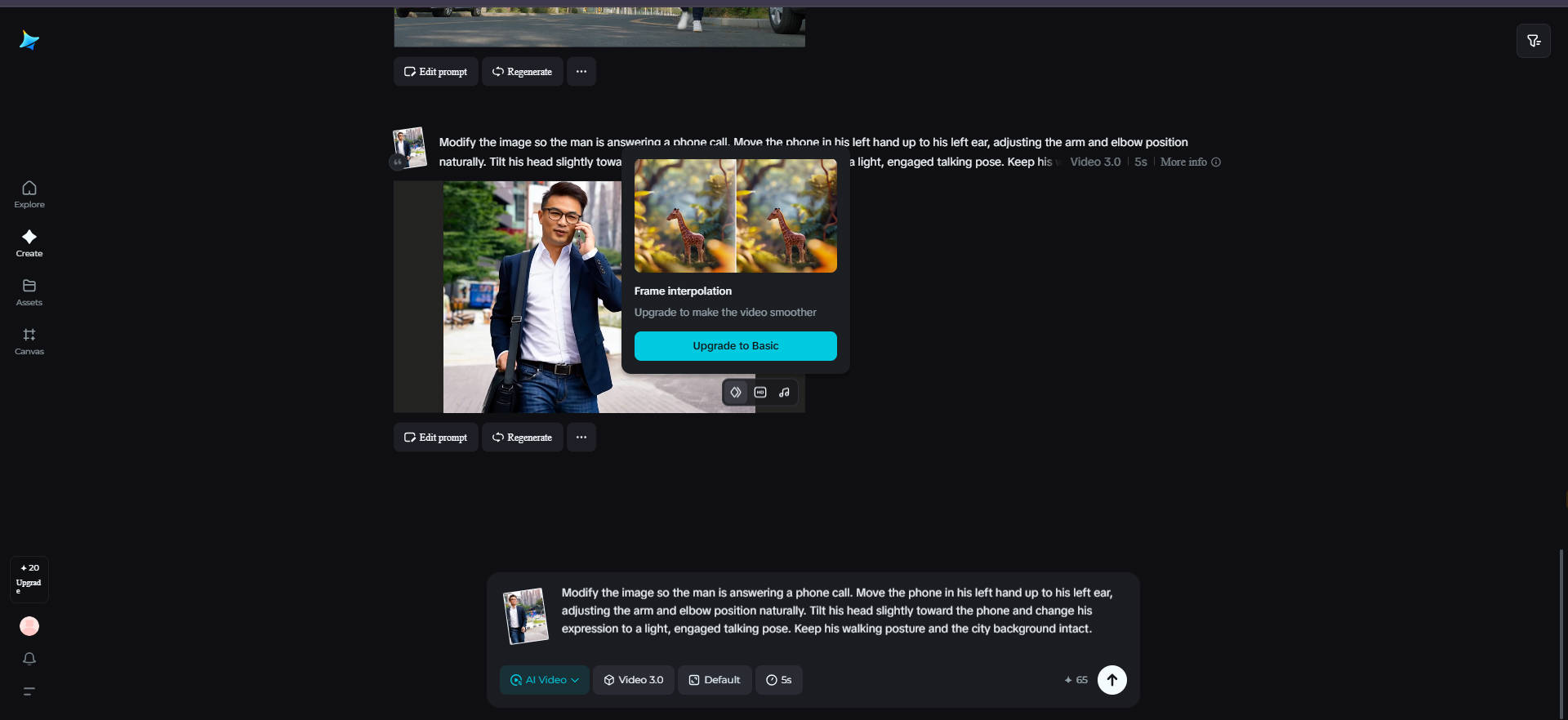 Interpolação de quadros