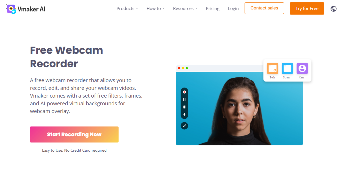 Vmaker interface