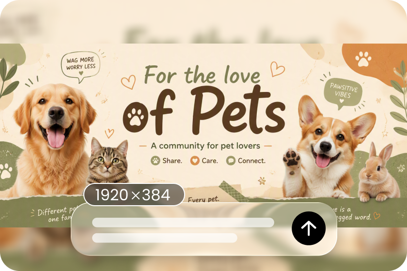 Built for Reddit's exact banner sizes
