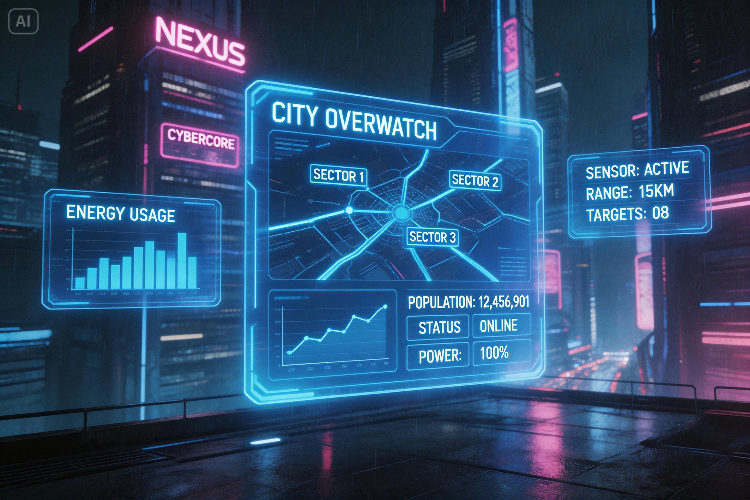 홀로그램 UI