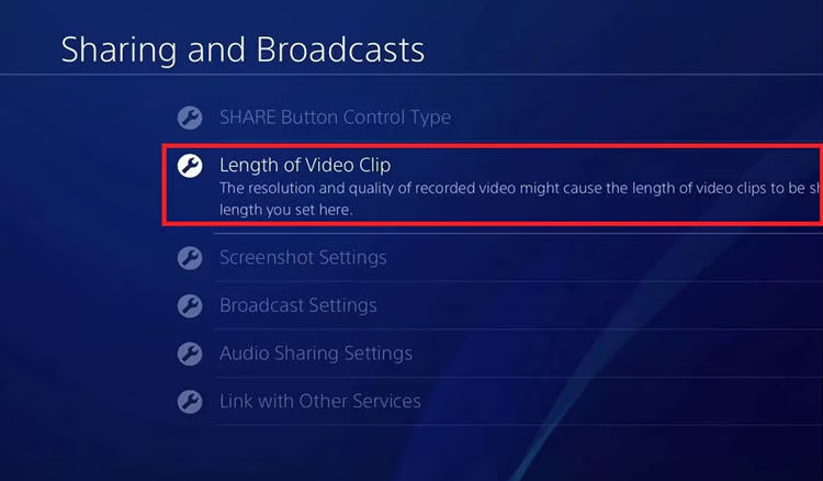 Pergi ke Tetapan dan Perkongsian