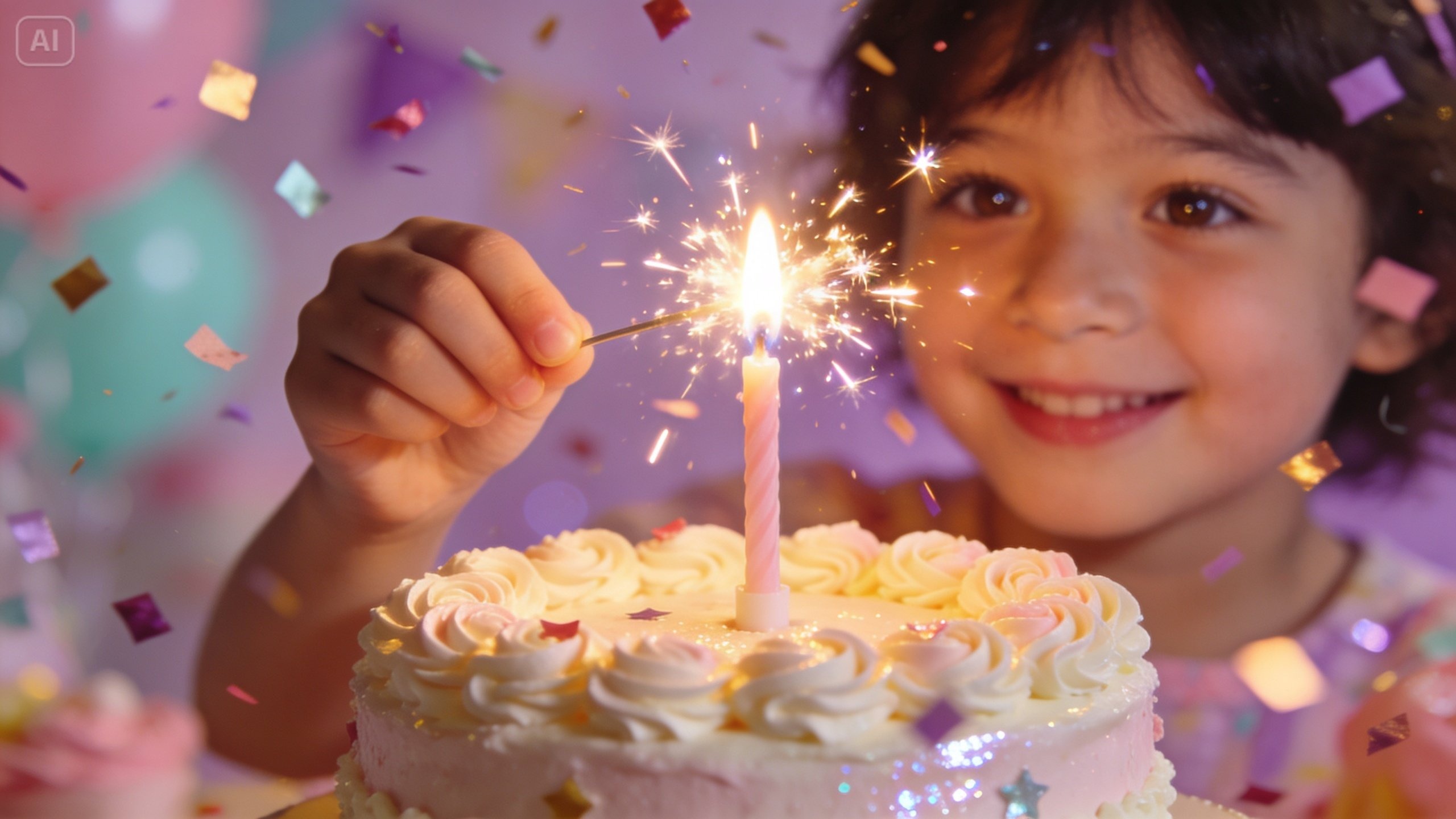 誕生日のポートレートをプロンプトする