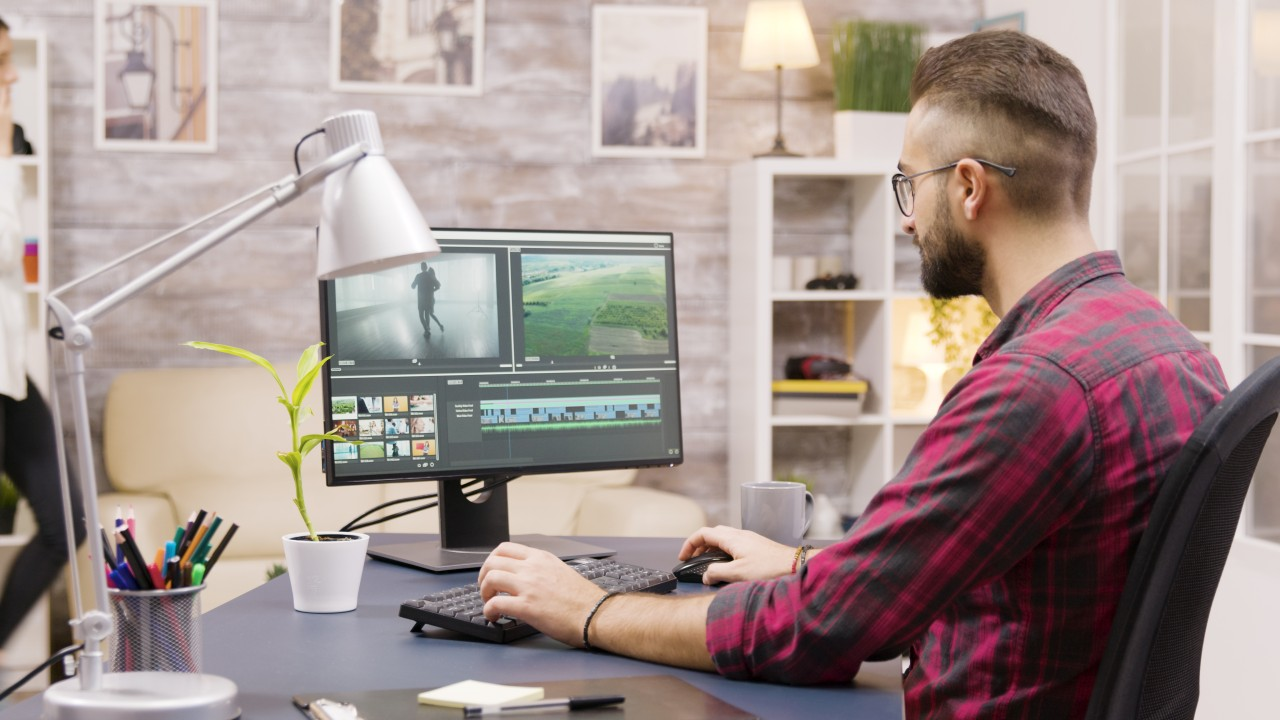 Graphic design and video editing