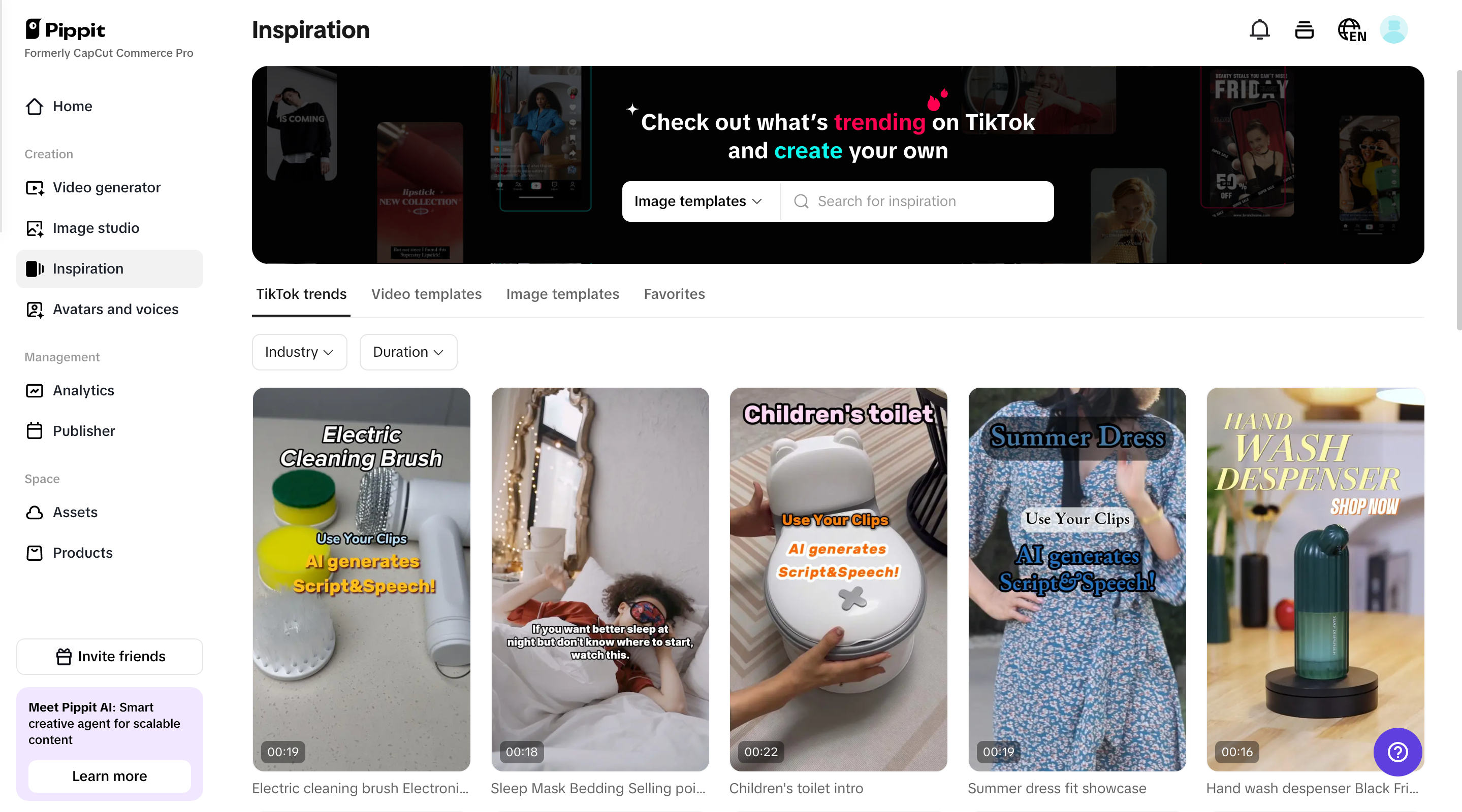 Customizable templates