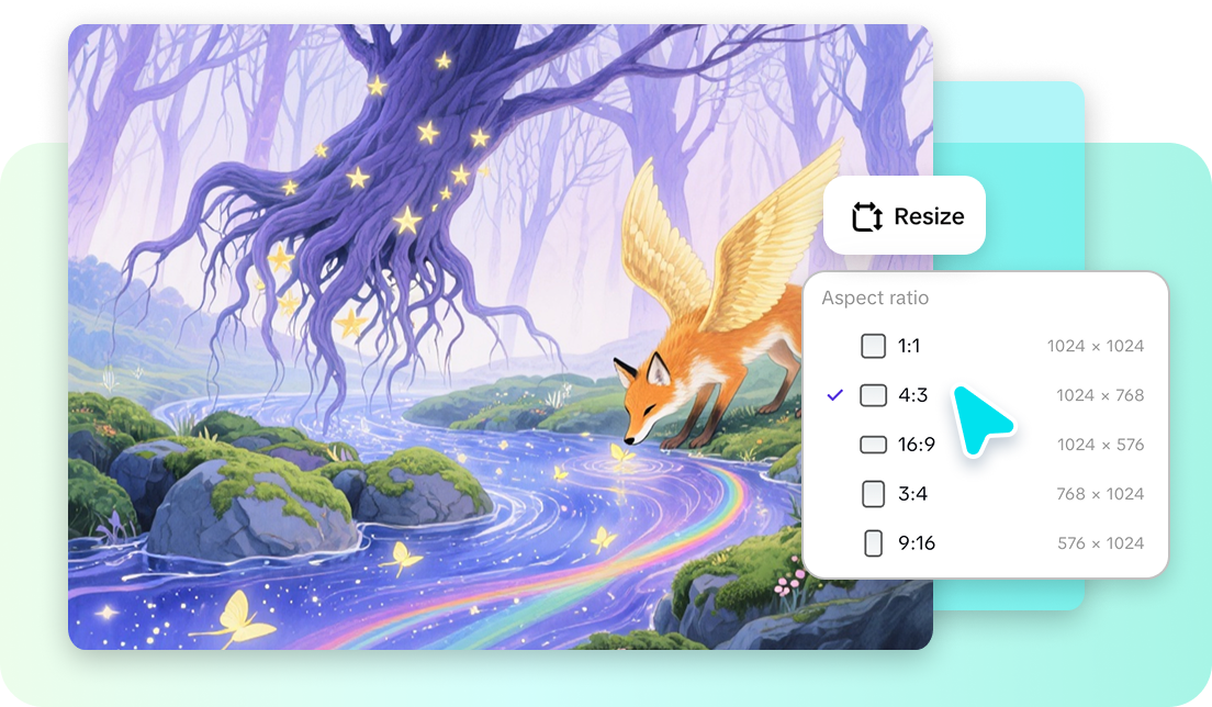 Разнообразные варианты соотношений сторон