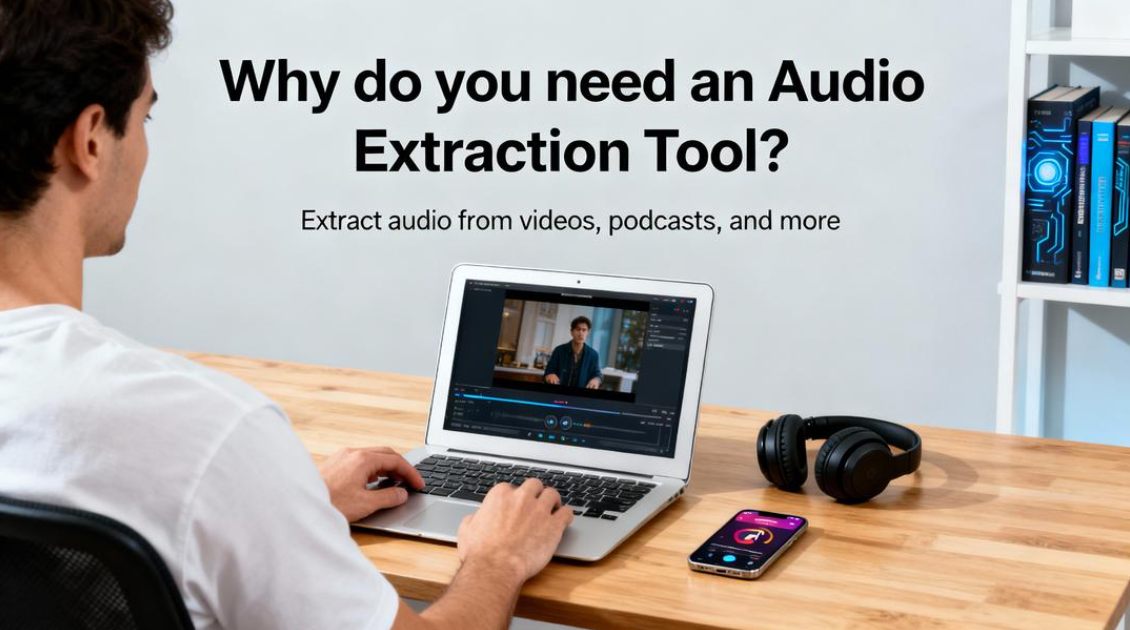 The importance of an audio extractor tool