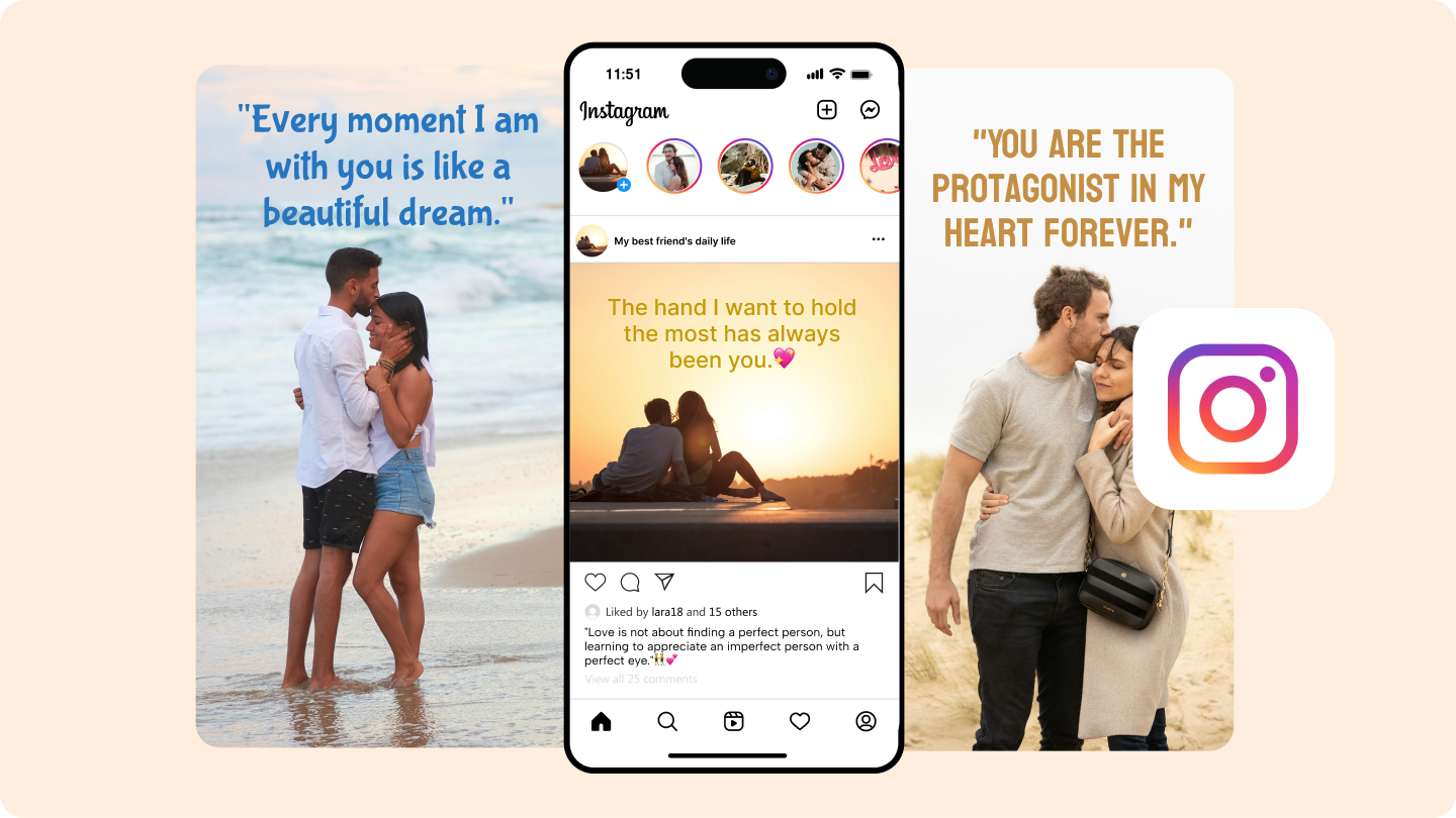 Lovely quotes para sa instagram