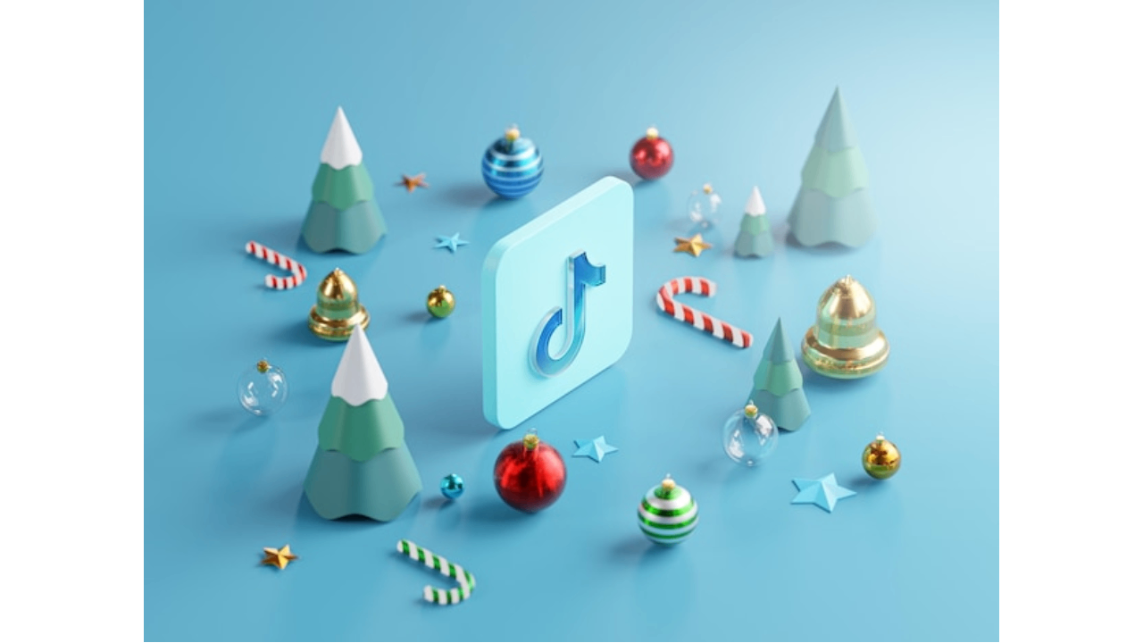 Christmas background images for TikTok