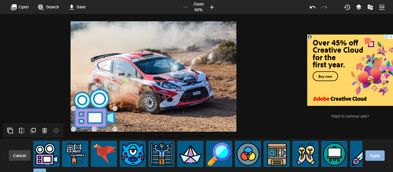 Add stickers