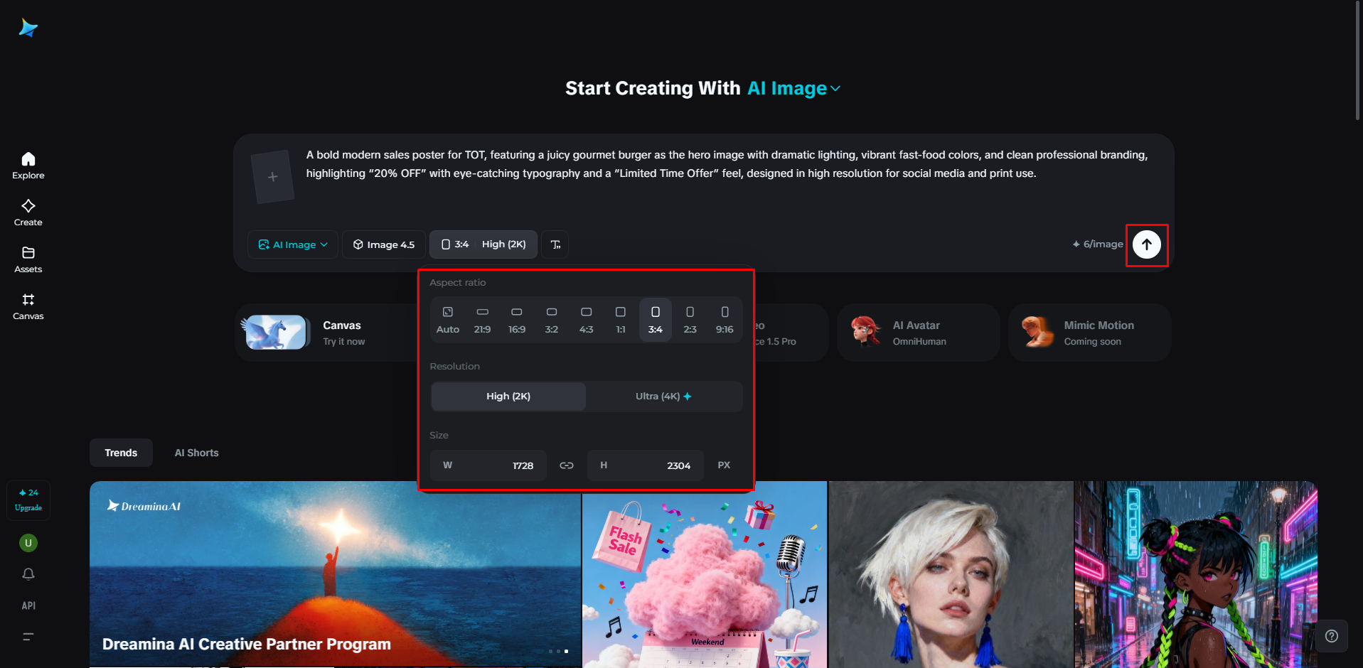 Generate a sales poster