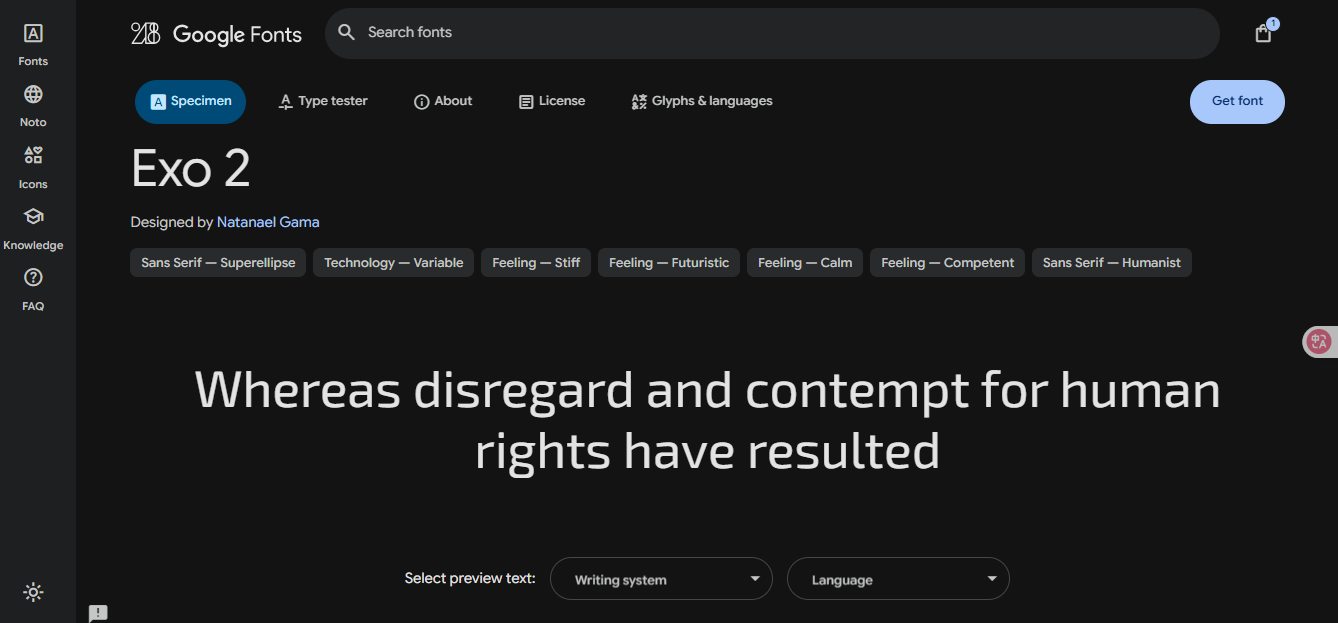 Google Fonts