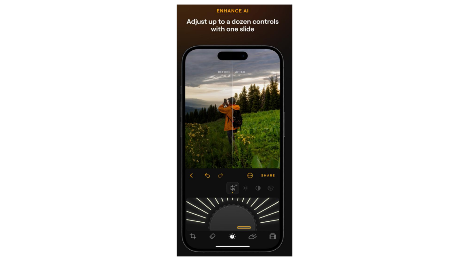 Luminar Mobile - ai fotoğraf düzenleme uygulaması