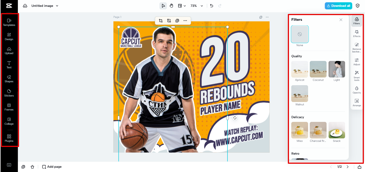 Pippit image editor