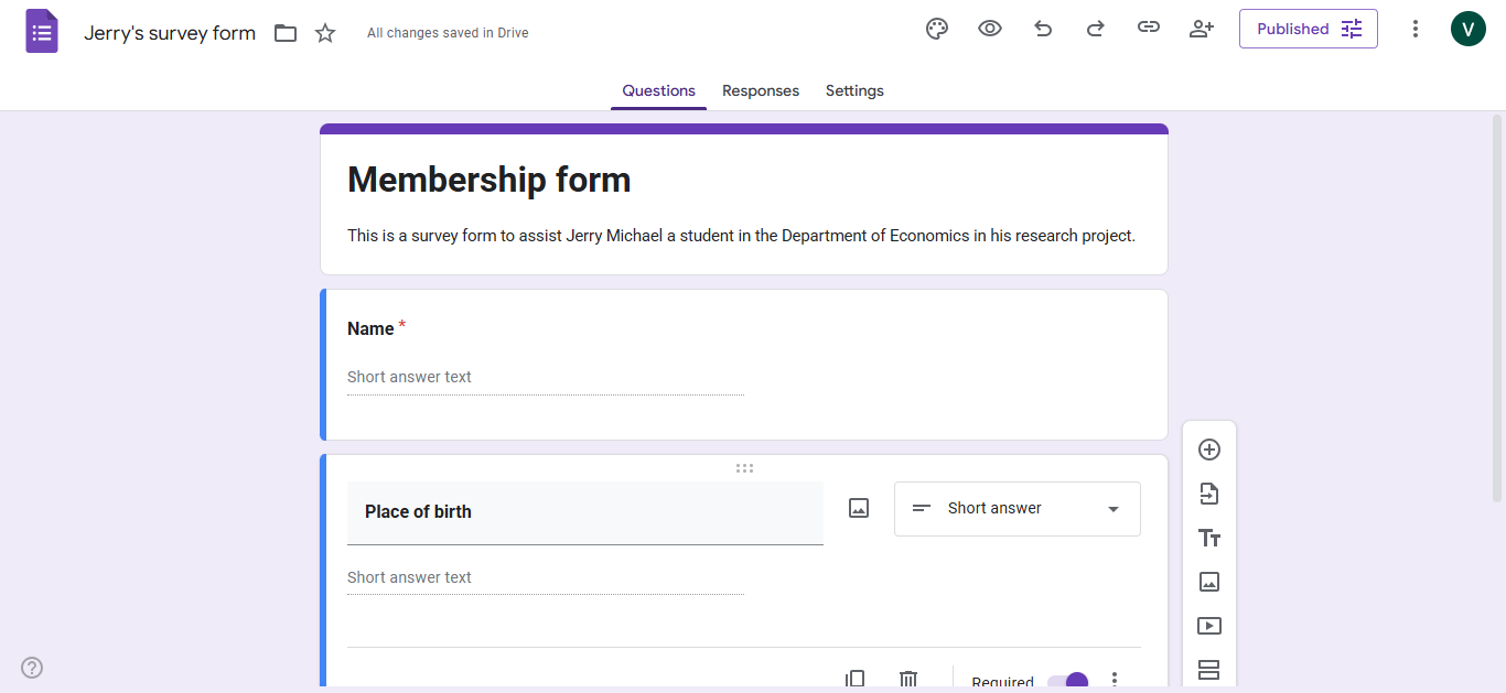 make your own form online