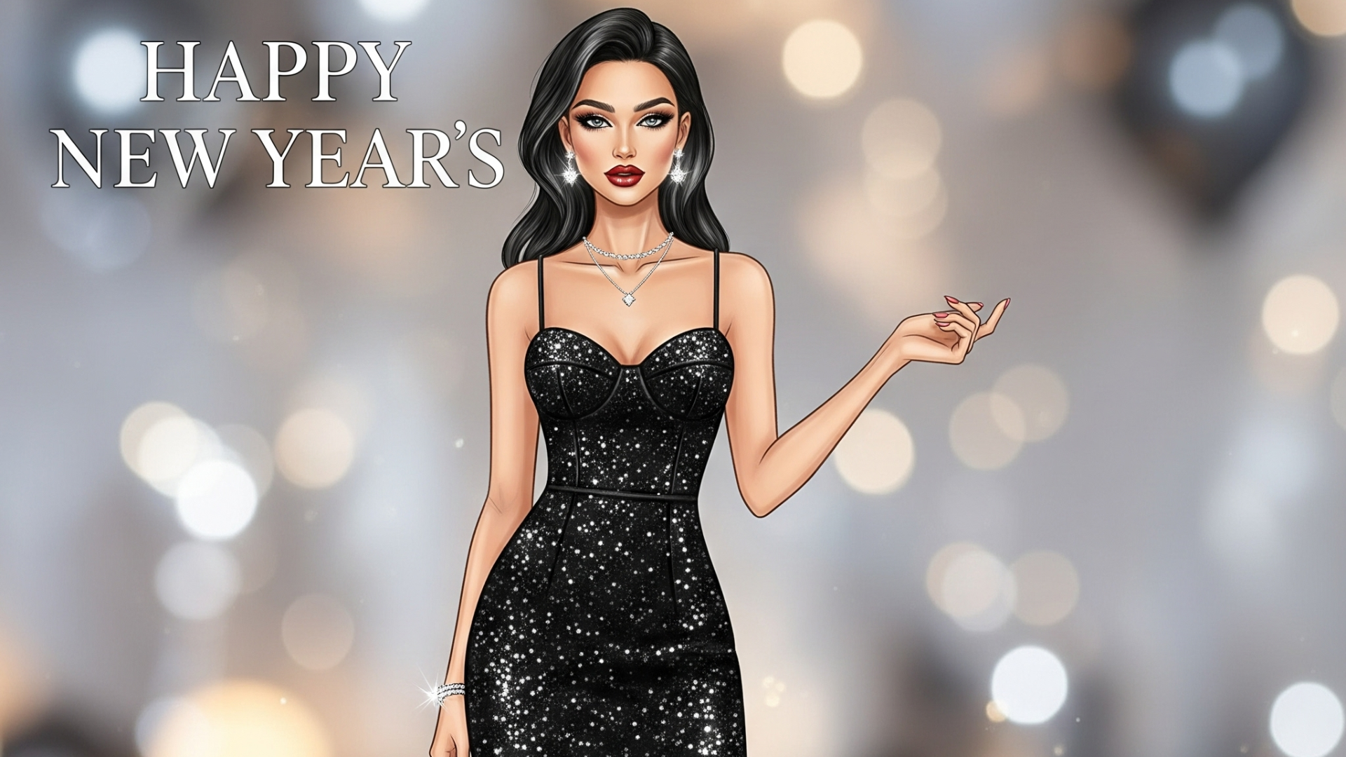 A necessidade de criar o look perfeito para a véspera de Ano-Novo