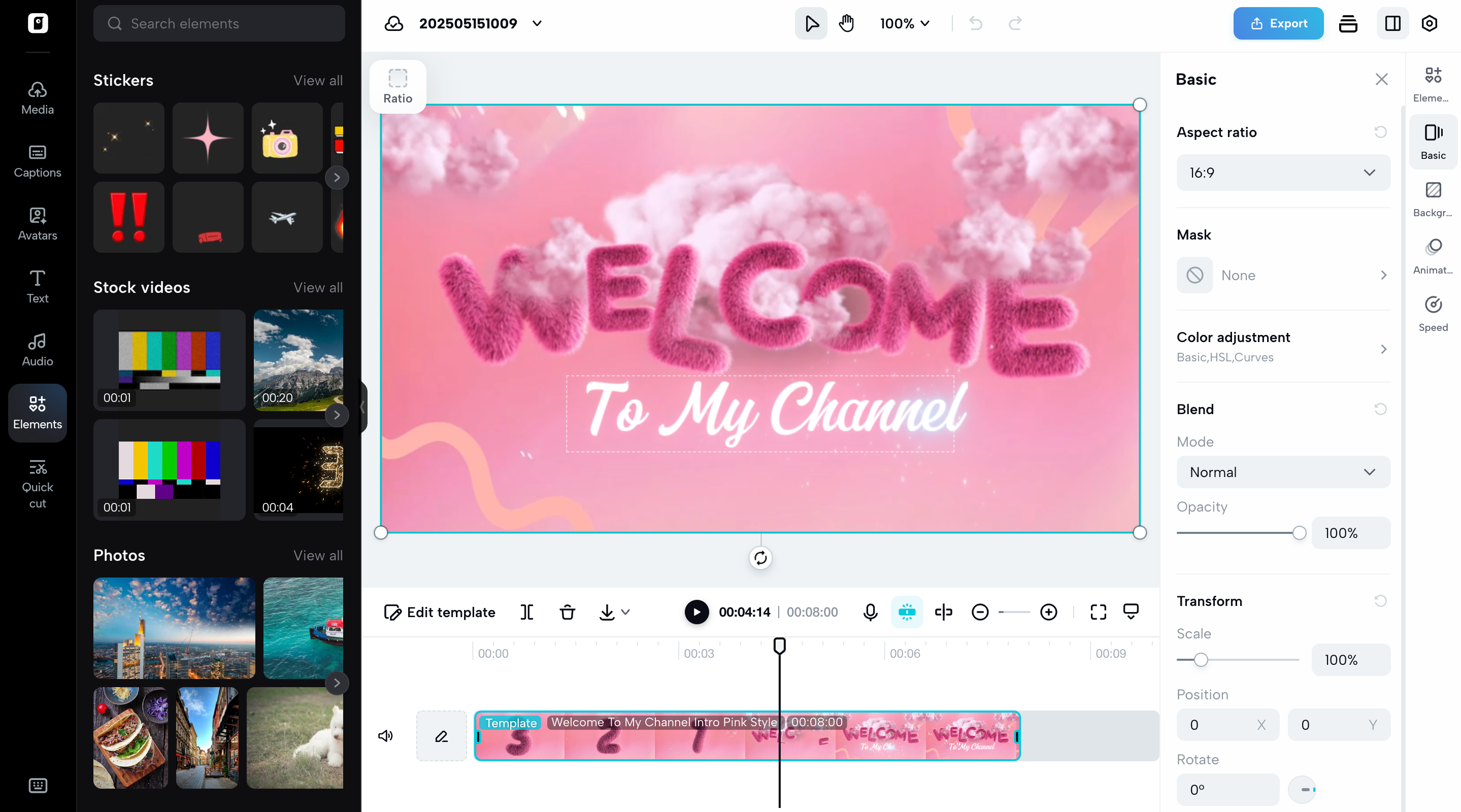 Drag-and-drop editor