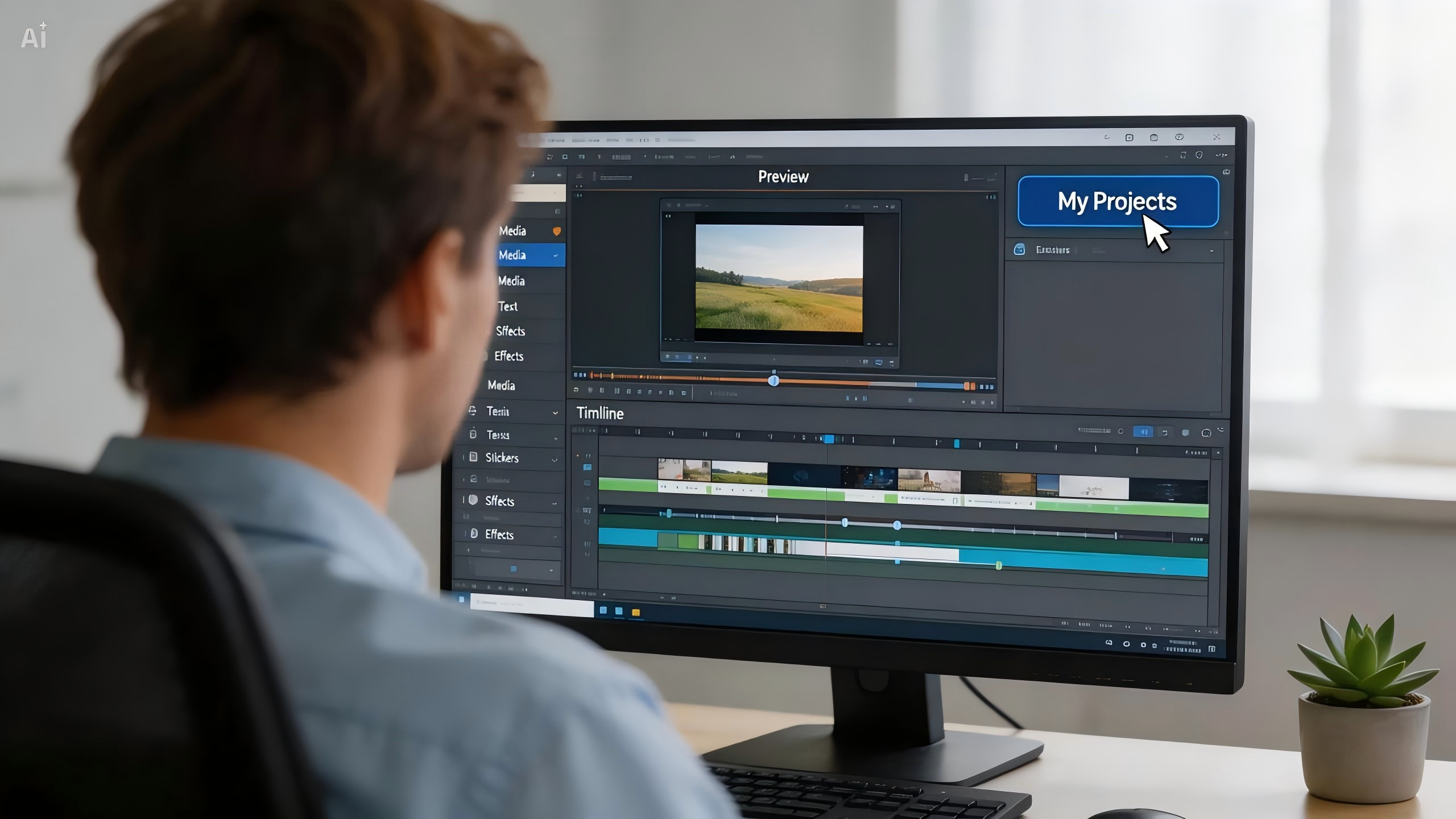 video edited in CapCut