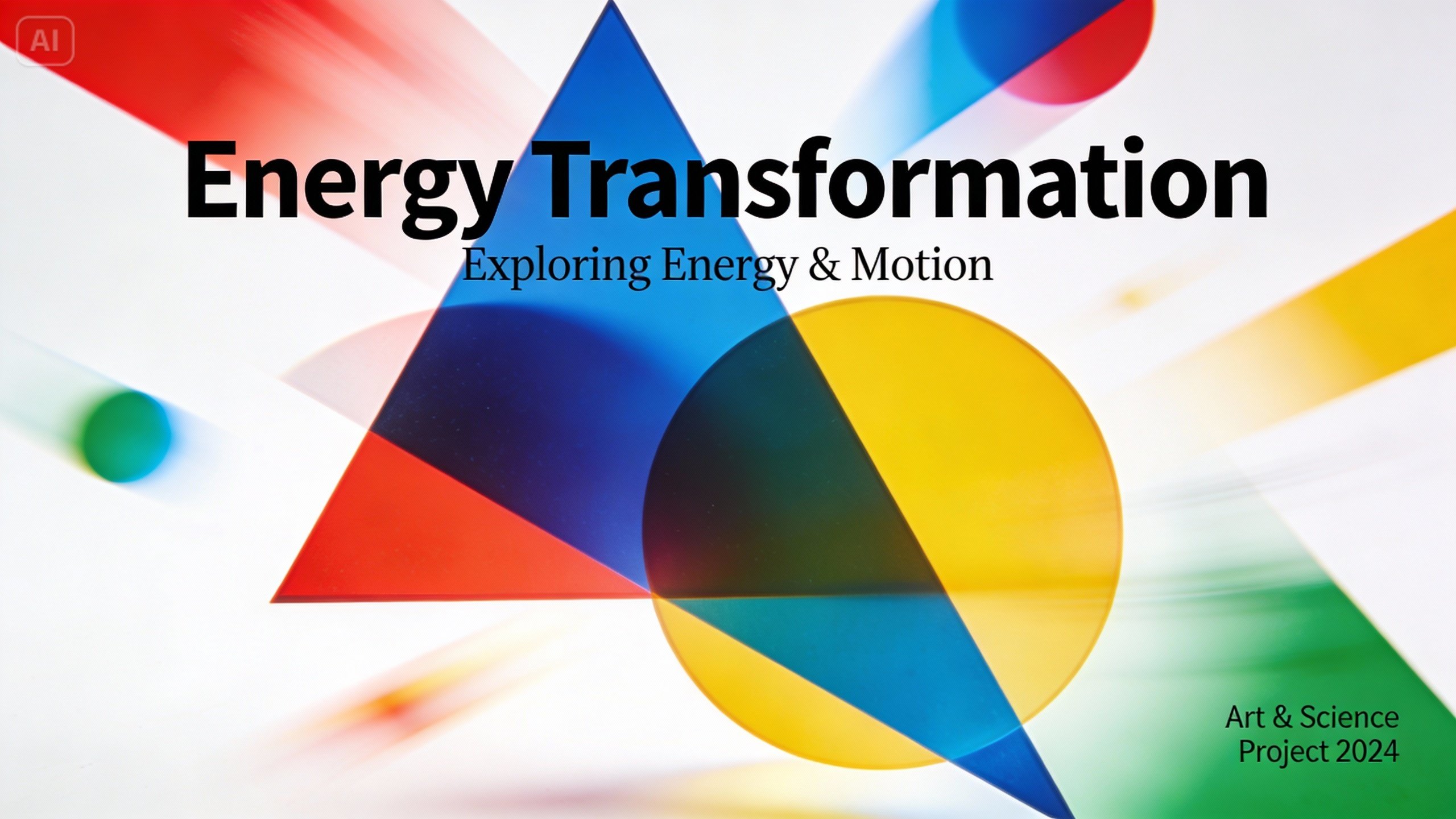 Afiș care prezintă dispunerea geometrică a formelor