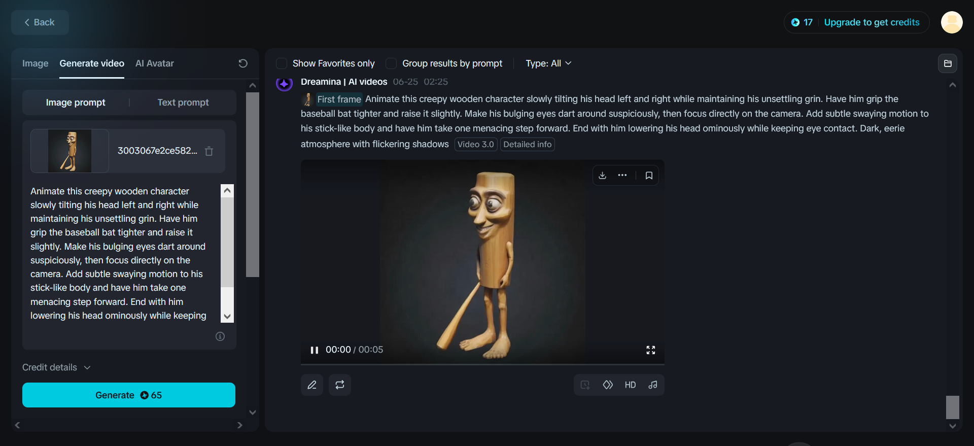 Gambar ke generator video