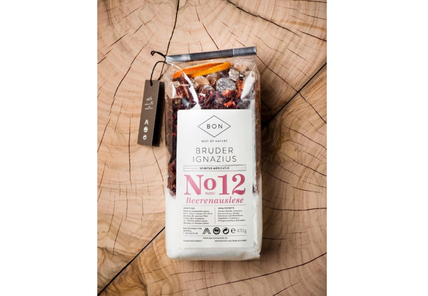 Packaging design matching product colors and style