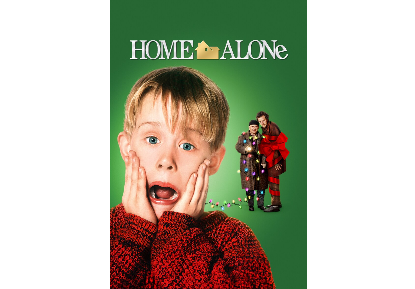 Kevin defending house in Home Alone