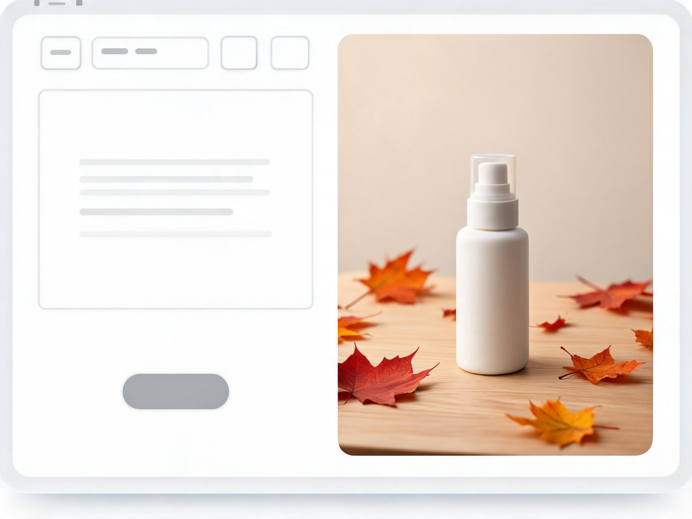 Seasonal product scene reference