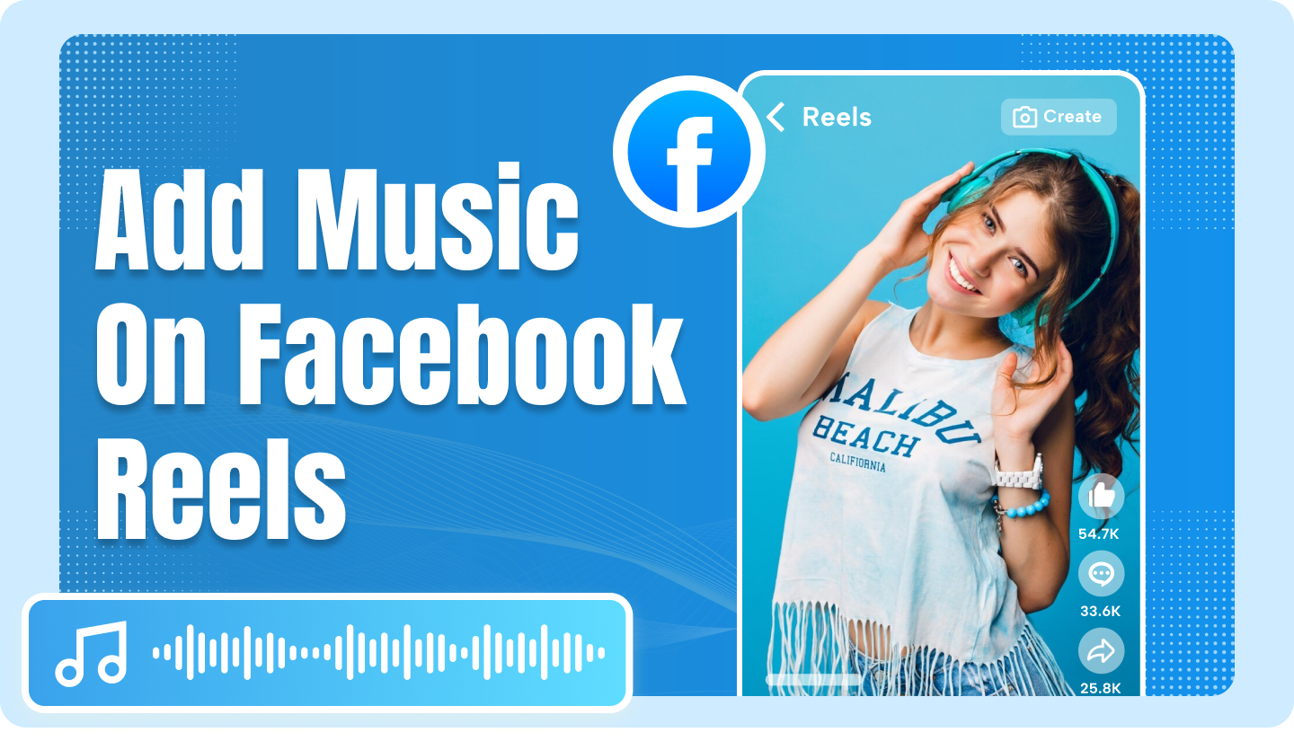 how to make a reel on facebook with music