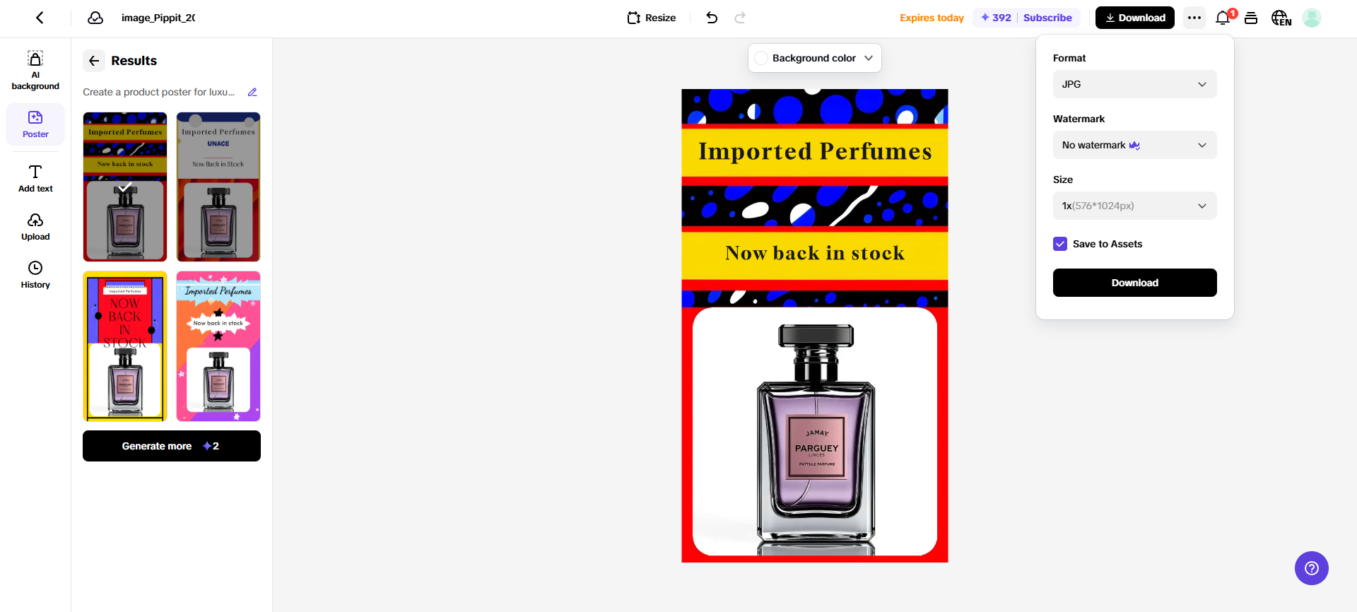 Download your poster