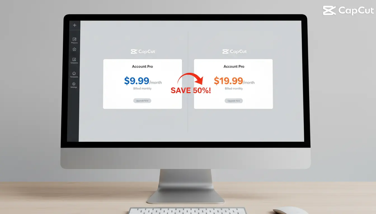 price difference on CapCut