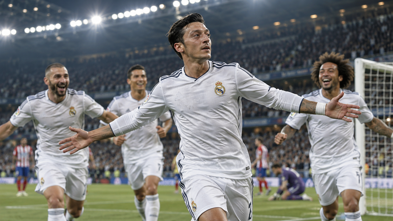 ozil goal football video trend: Social-Ready Finale