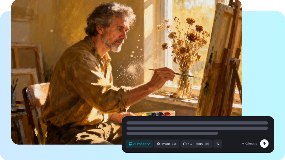 Deepfake-Bild mit Text