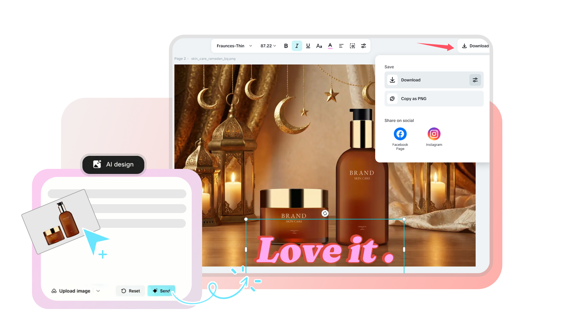 Save the edited image