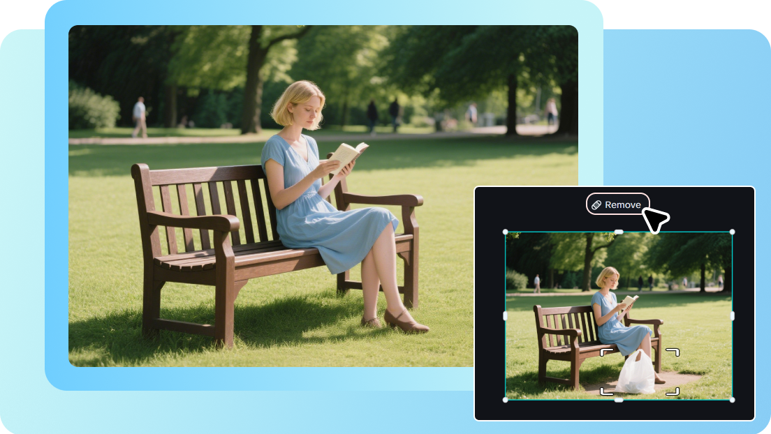 画像からAIで削除