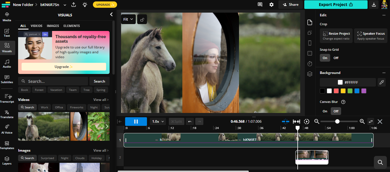 how to make a montage