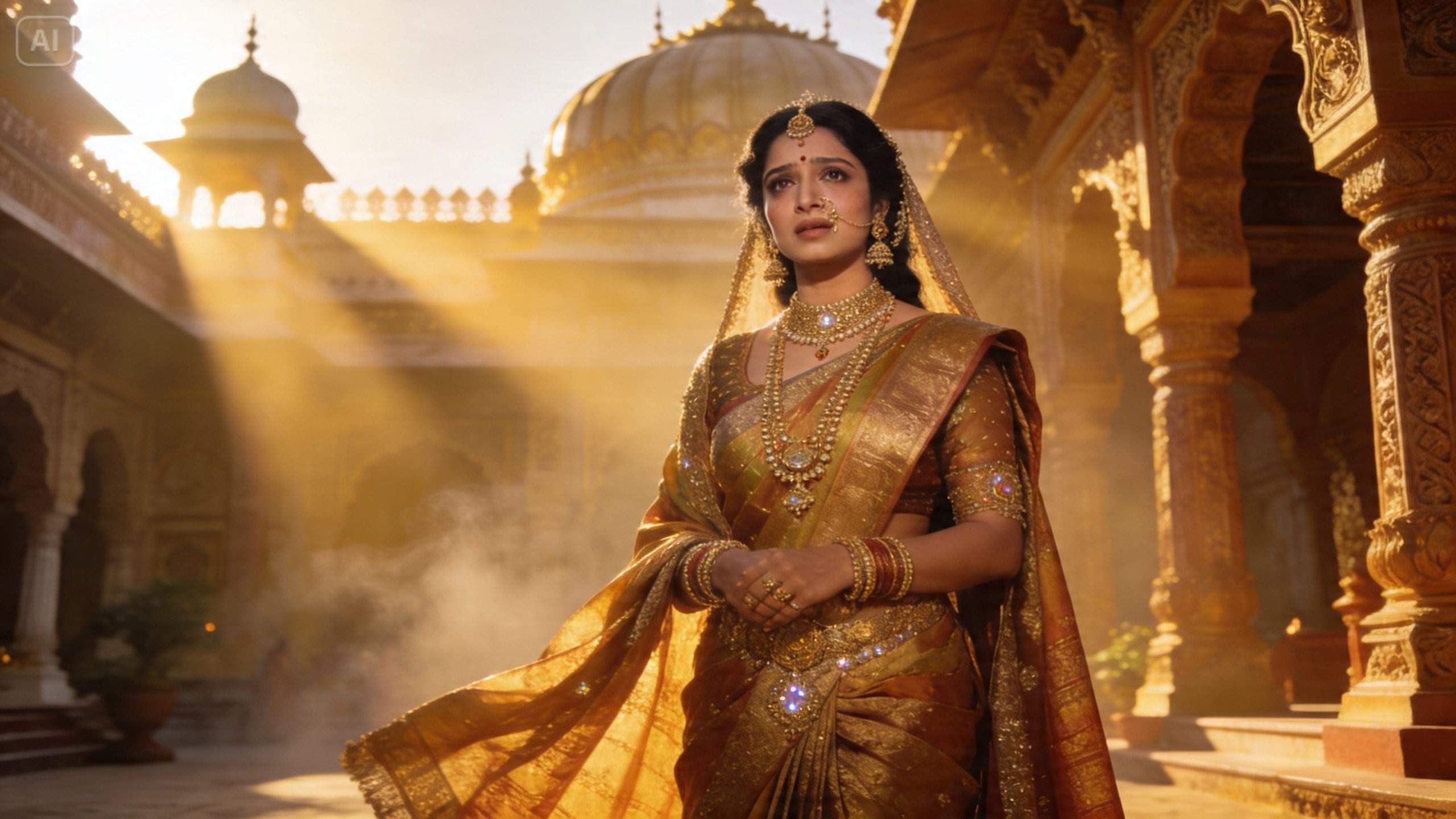Radha rani ai Foto-Prompt-Funktion