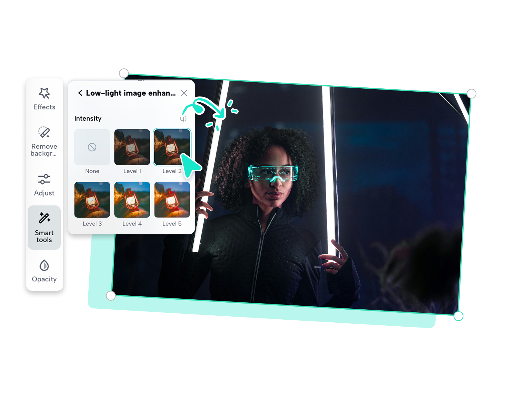 распикселизация изображения