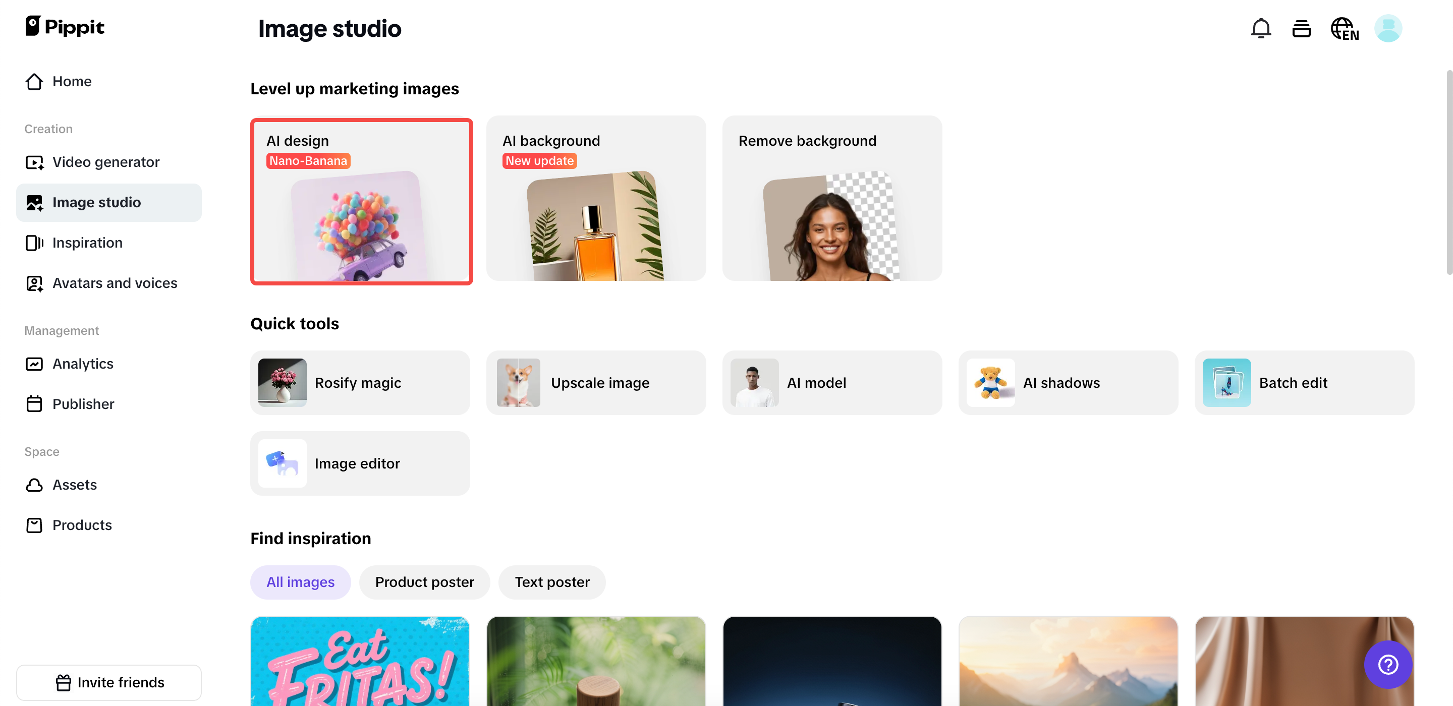 I-access ang AI design