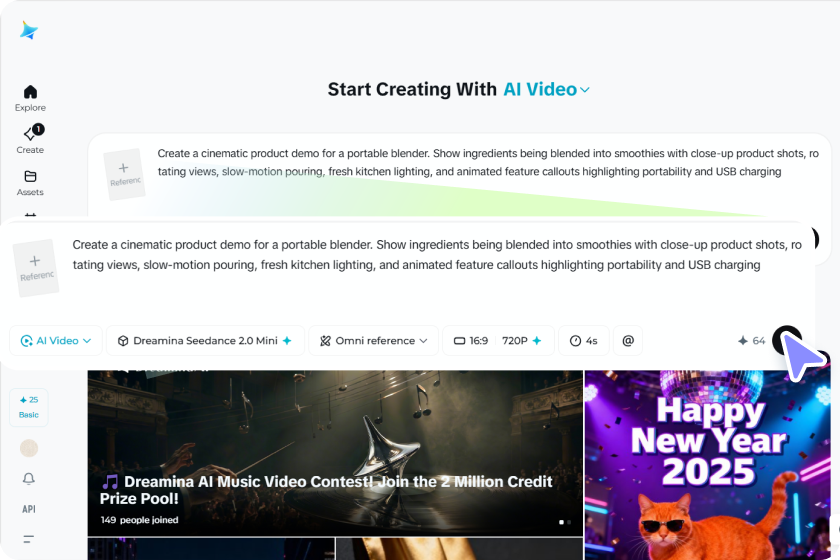 Step 1: Upload your product image and write your prompt.