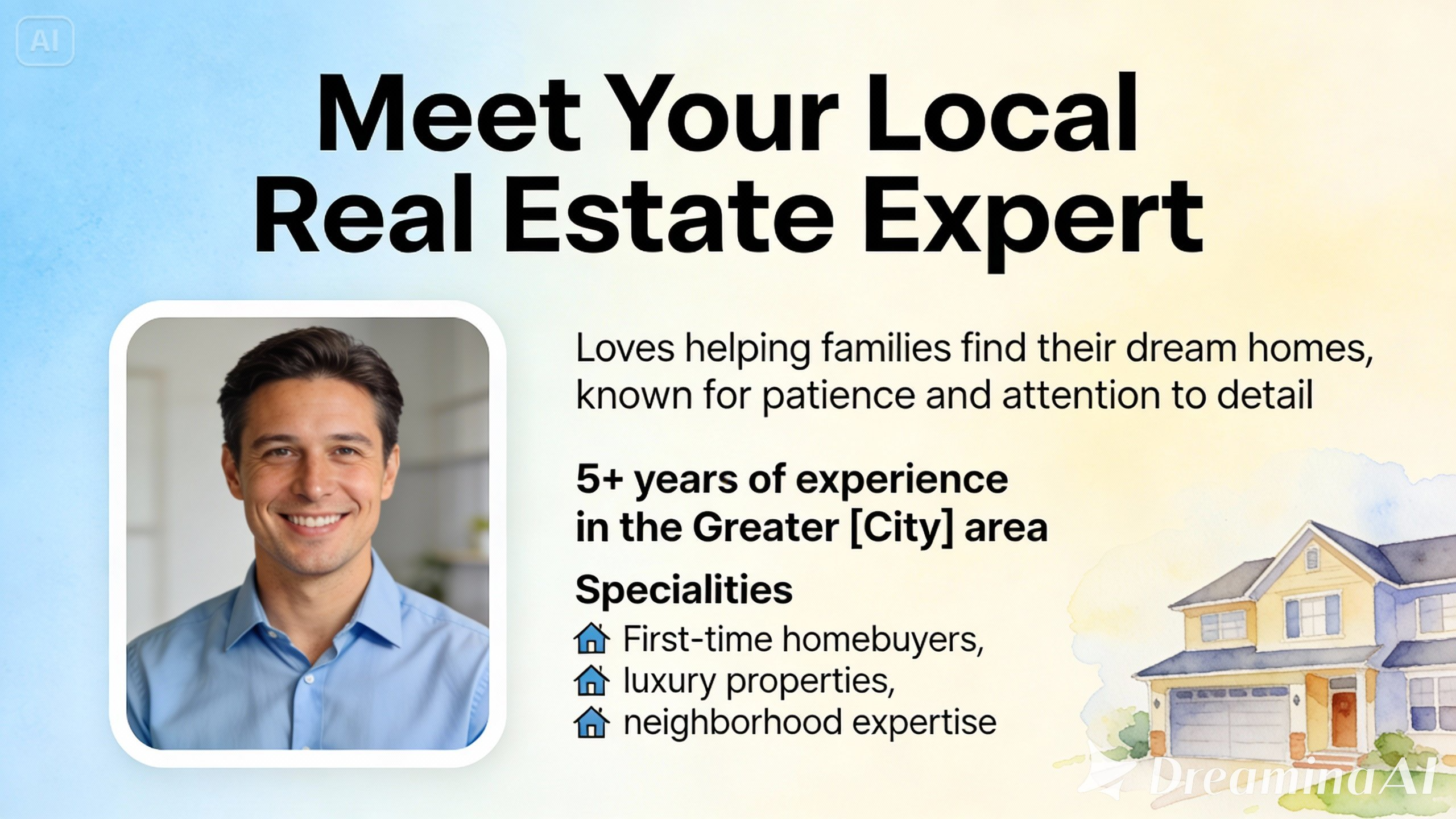 Agent focussed introduction flyer