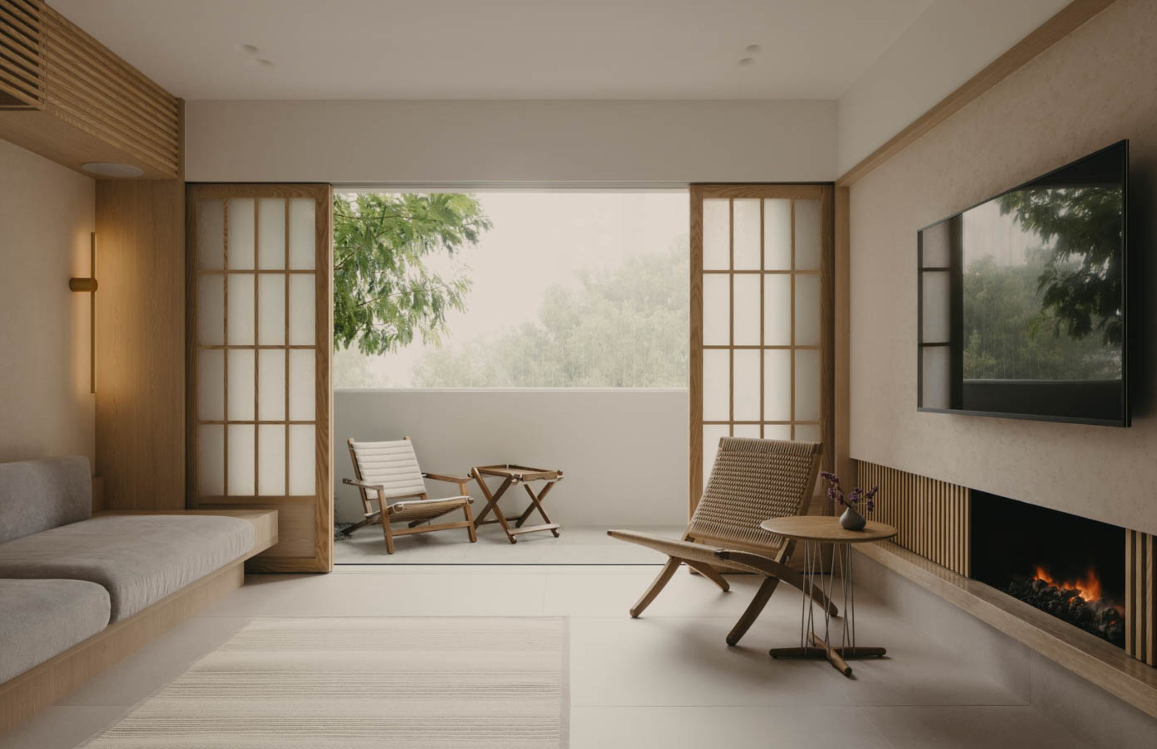 Minimalist interior design