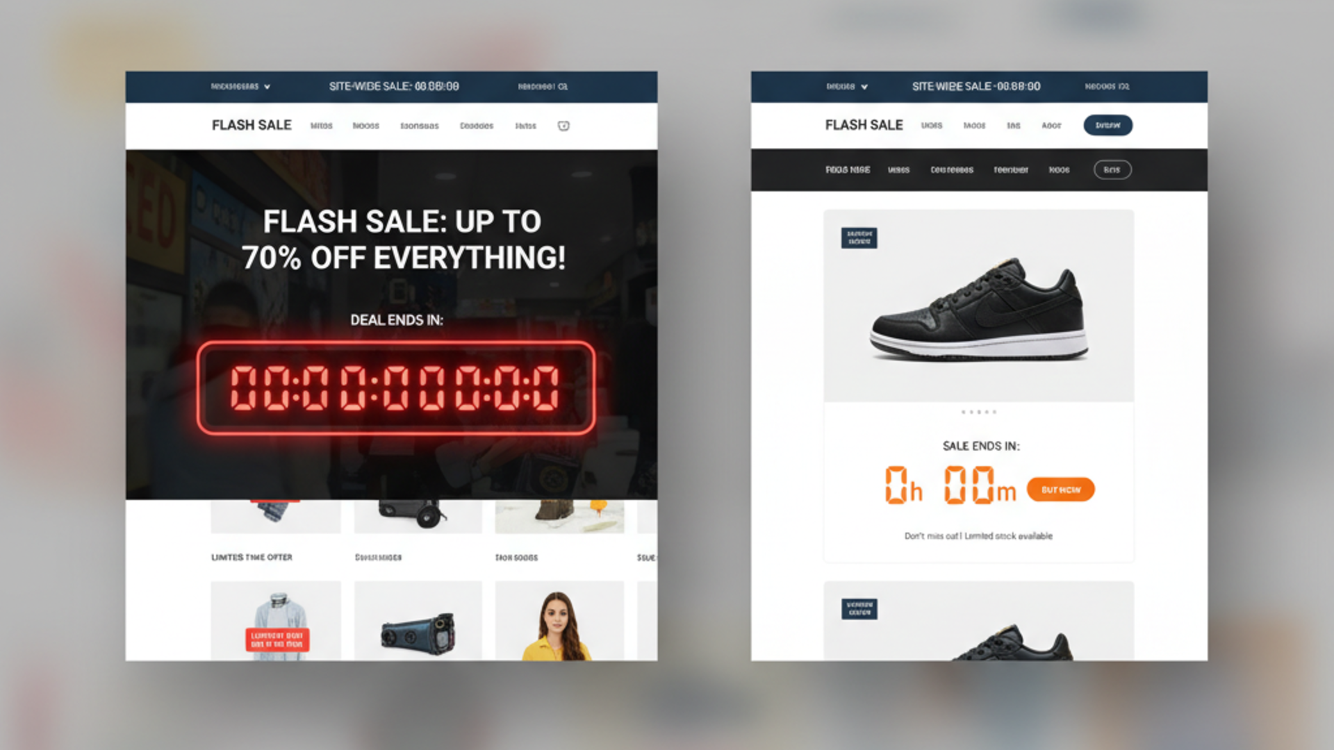 Penggunaan pemasa undur