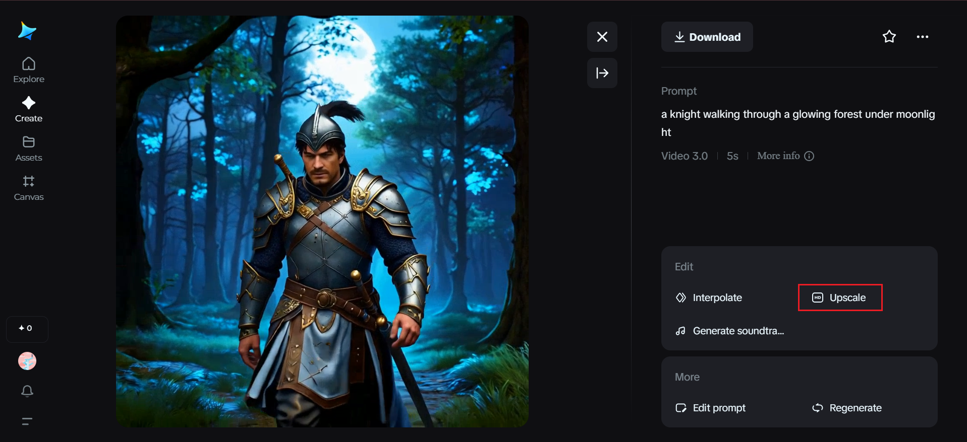 HD upscaler