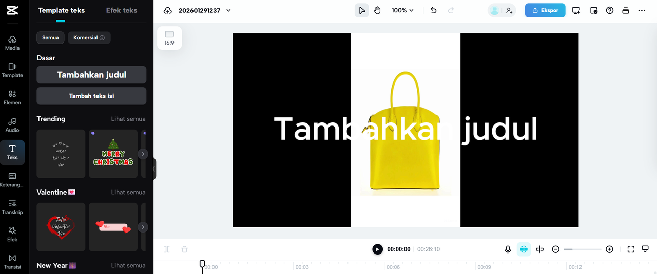 edit gambar yang dibuat