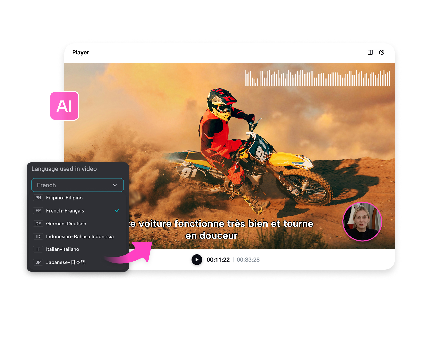 Online AI Dubbing Video Translator
