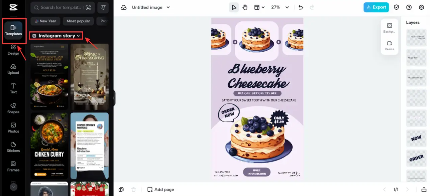 Instagram Story templates 2025